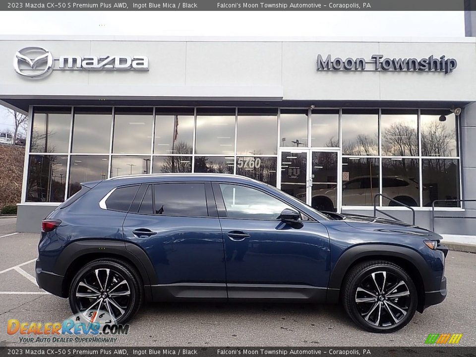 2023 Mazda CX-50 S Premium Plus AWD Ingot Blue Mica / Black Photo #1