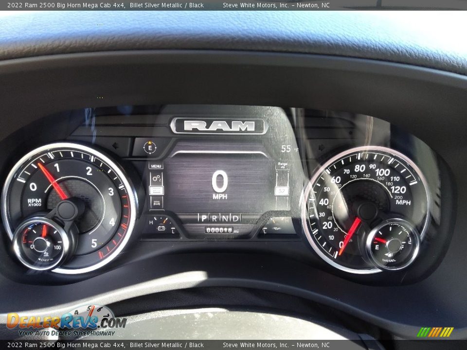 2022 Ram 2500 Big Horn Mega Cab 4x4 Gauges Photo #22