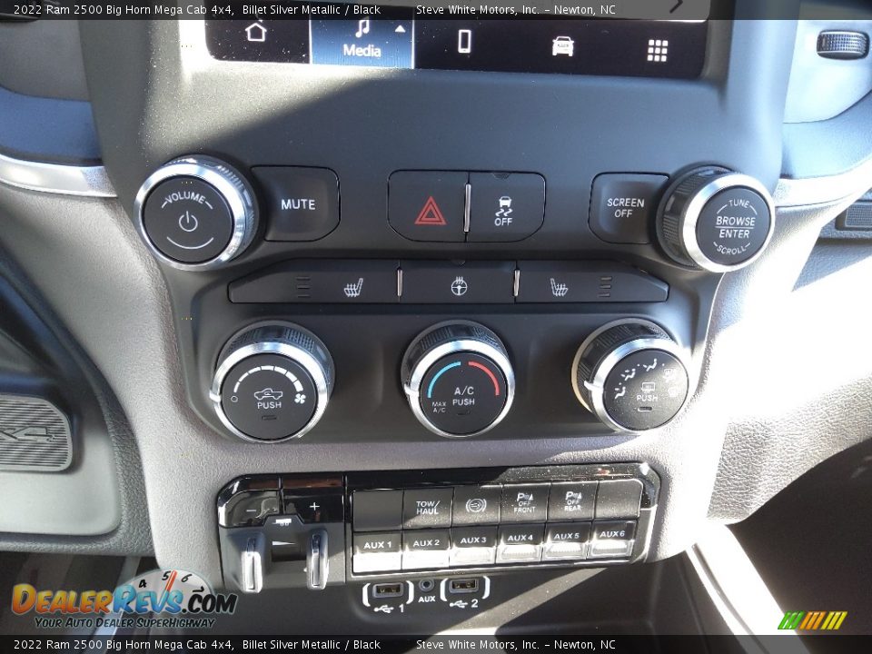 Controls of 2022 Ram 2500 Big Horn Mega Cab 4x4 Photo #26