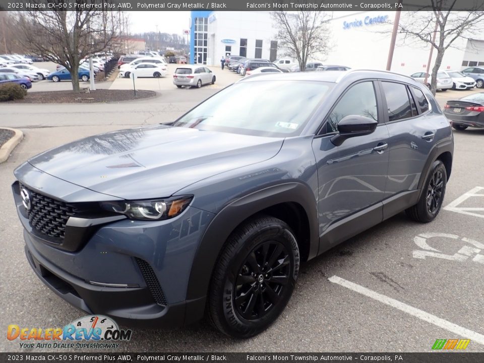 2023 Mazda CX-50 S Preferred Plus AWD Polymetal Gray Metallic / Black Photo #7