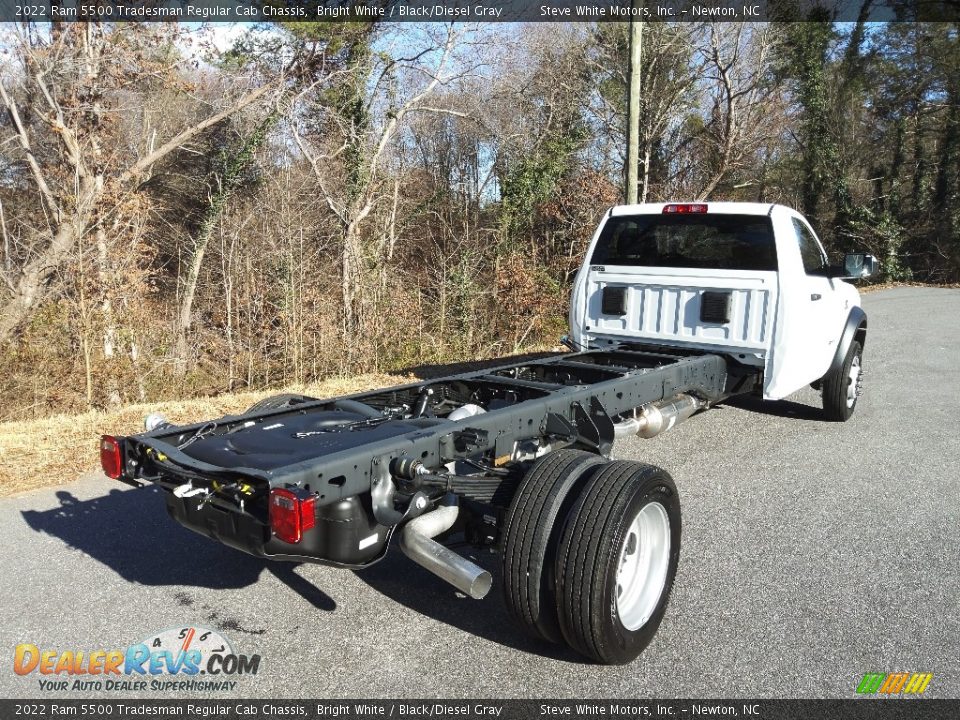 2022 Ram 5500 Tradesman Regular Cab Chassis Bright White / Black/Diesel Gray Photo #6