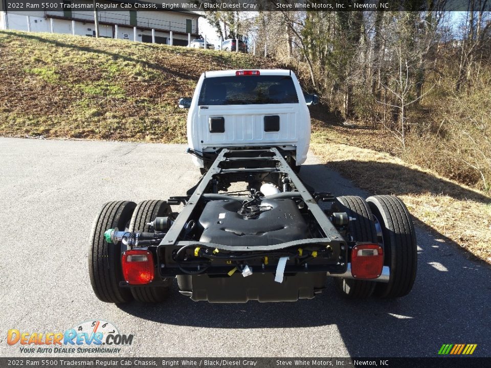 2022 Ram 5500 Tradesman Regular Cab Chassis Bright White / Black/Diesel Gray Photo #7