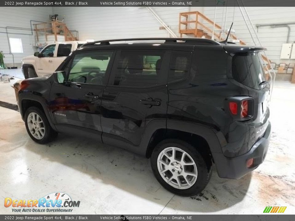 2022 Jeep Renegade Sport 4x4 Black / Black Photo #1