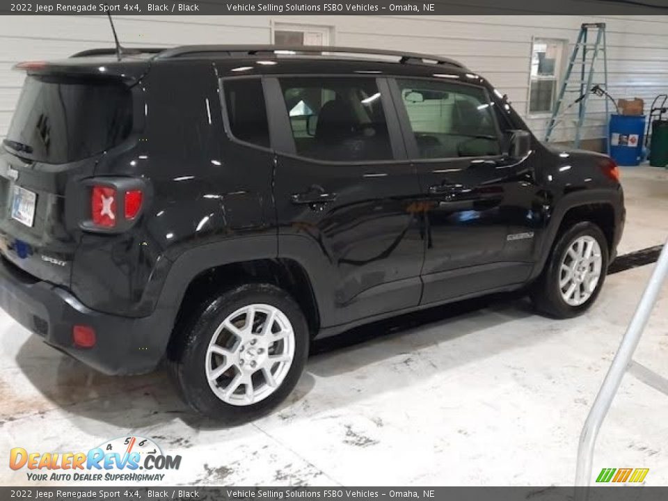 2022 Jeep Renegade Sport 4x4 Black / Black Photo #2