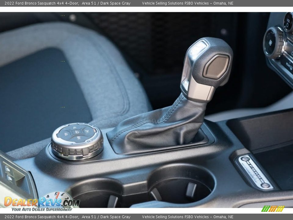 2022 Ford Bronco Sasquatch 4x4 4-Door Shifter Photo #11