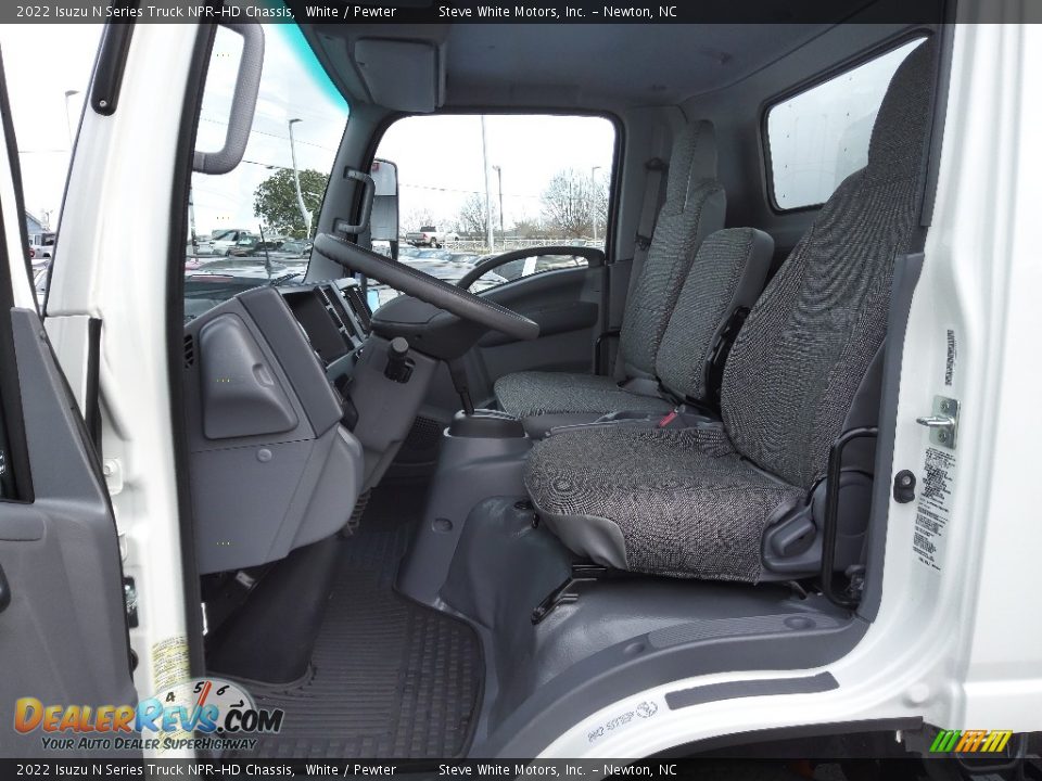 Pewter Interior - 2022 Isuzu N Series Truck NPR-HD Chassis Photo #11