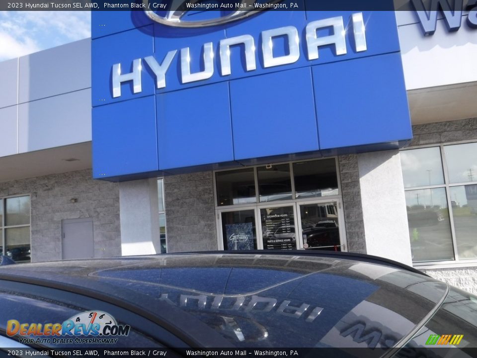 2023 Hyundai Tucson SEL AWD Phantom Black / Gray Photo #3