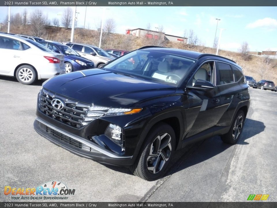 2023 Hyundai Tucson SEL AWD Phantom Black / Gray Photo #6