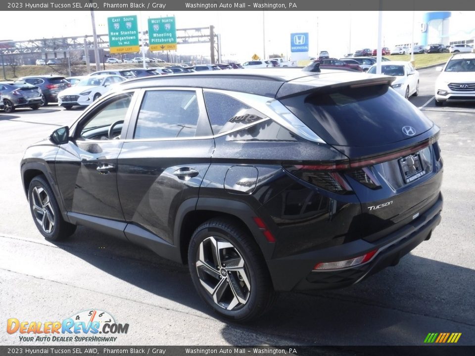 2023 Hyundai Tucson SEL AWD Phantom Black / Gray Photo #8