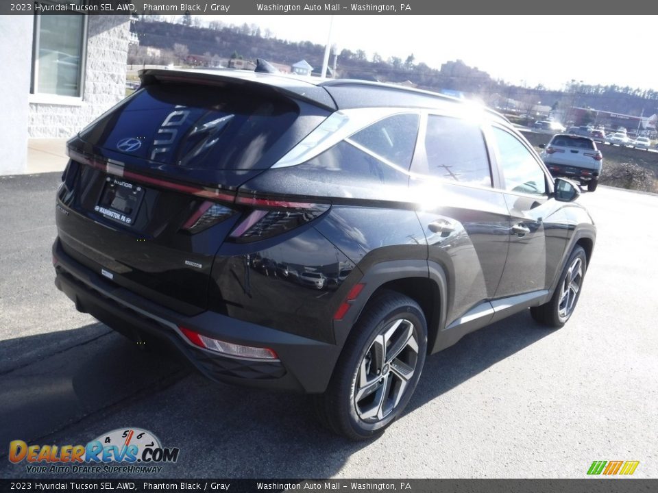 2023 Hyundai Tucson SEL AWD Phantom Black / Gray Photo #10