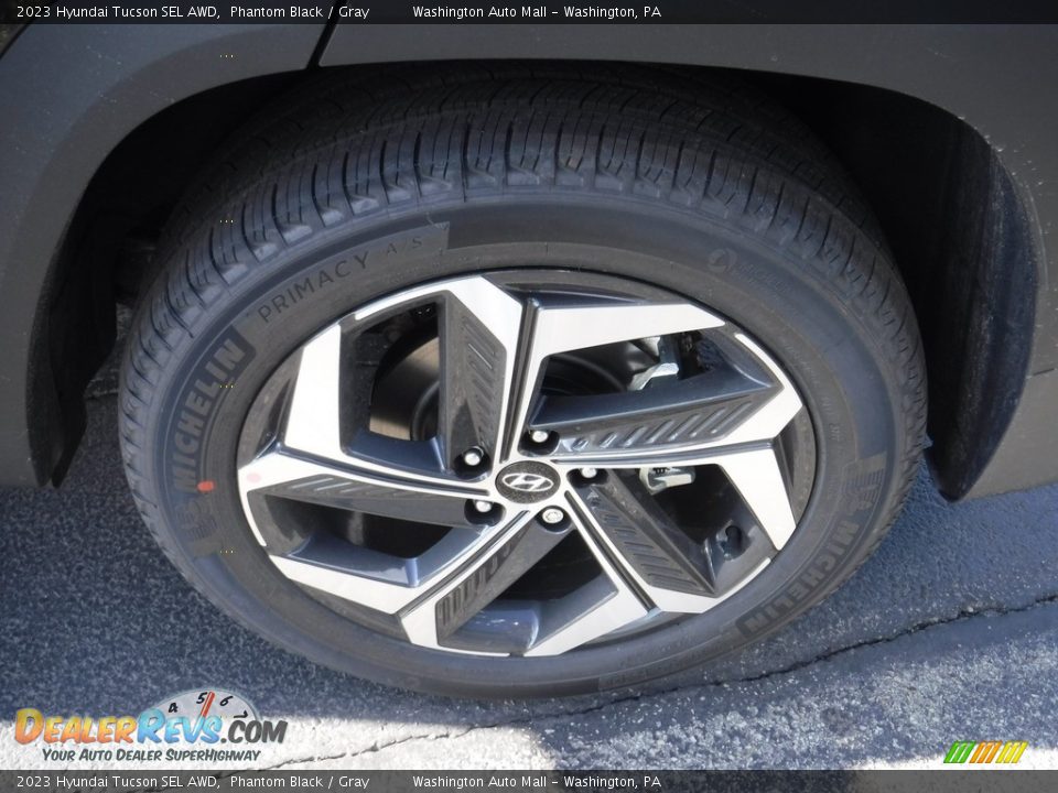 2023 Hyundai Tucson SEL AWD Phantom Black / Gray Photo #11