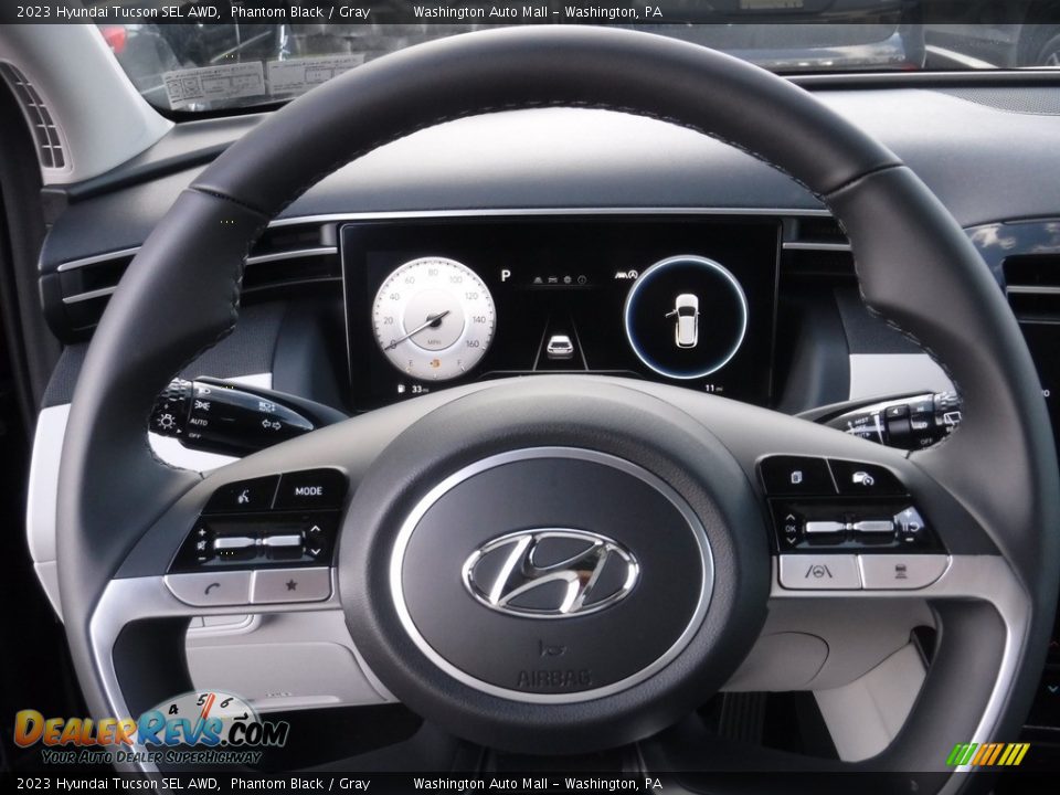 2023 Hyundai Tucson SEL AWD Phantom Black / Gray Photo #24