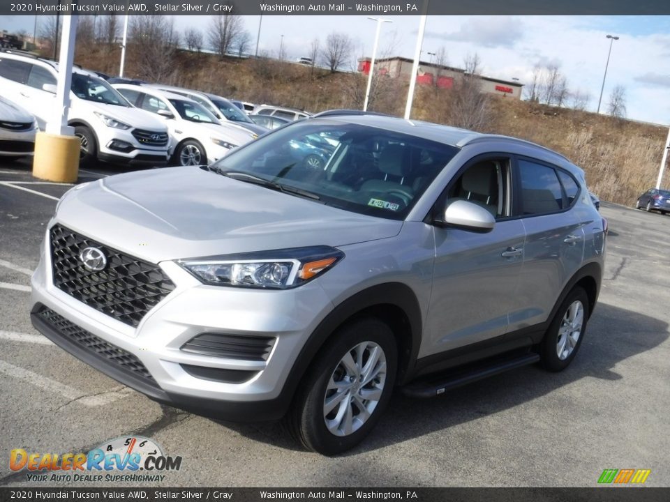 2020 Hyundai Tucson Value AWD Stellar Silver / Gray Photo #4