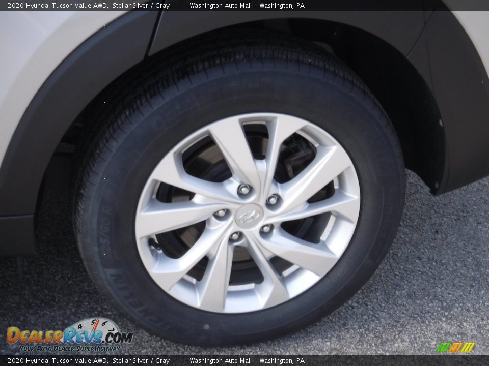 2020 Hyundai Tucson Value AWD Stellar Silver / Gray Photo #6