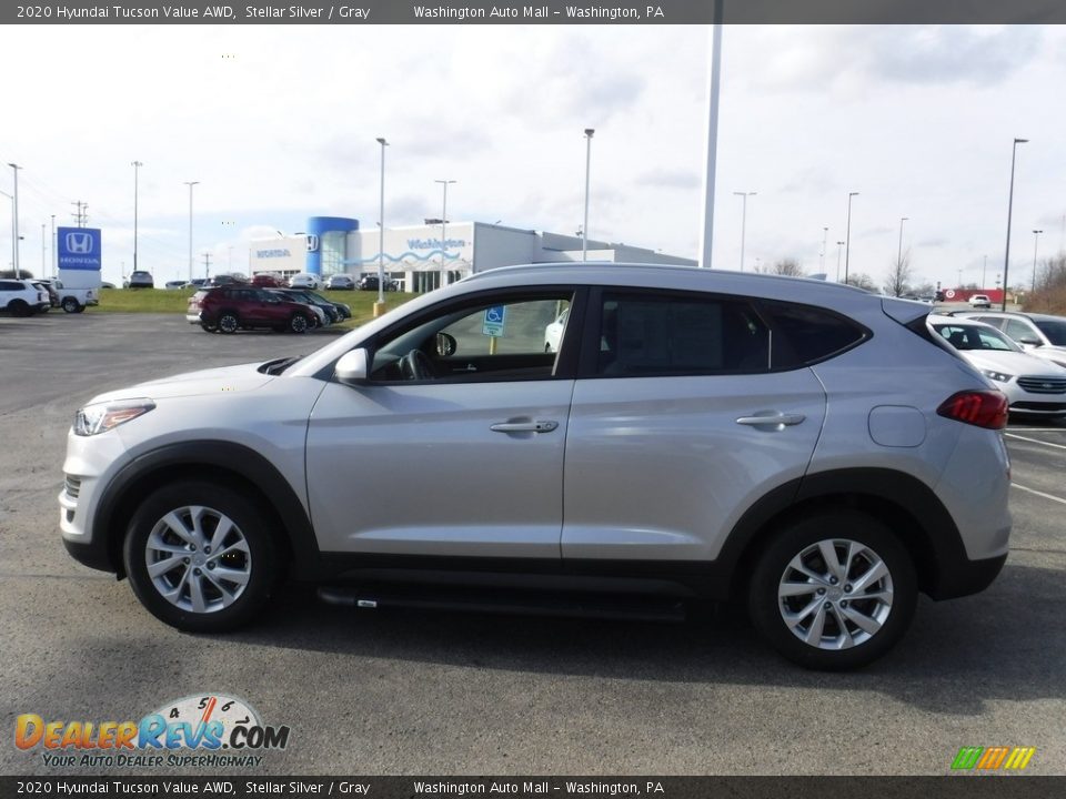 2020 Hyundai Tucson Value AWD Stellar Silver / Gray Photo #7