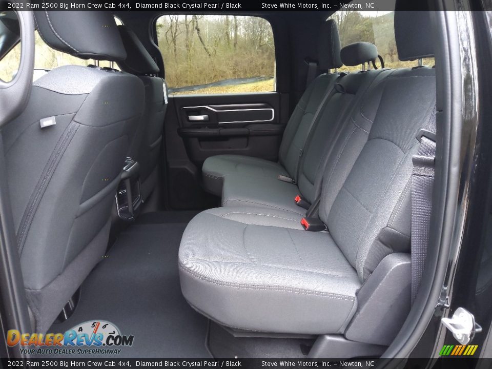 Rear Seat of 2022 Ram 2500 Big Horn Crew Cab 4x4 Photo #14