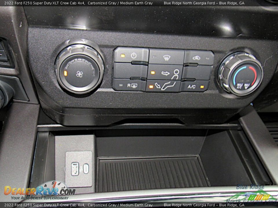 2022 Ford F250 Super Duty XLT Crew Cab 4x4 Carbonized Gray / Medium Earth Gray Photo #20