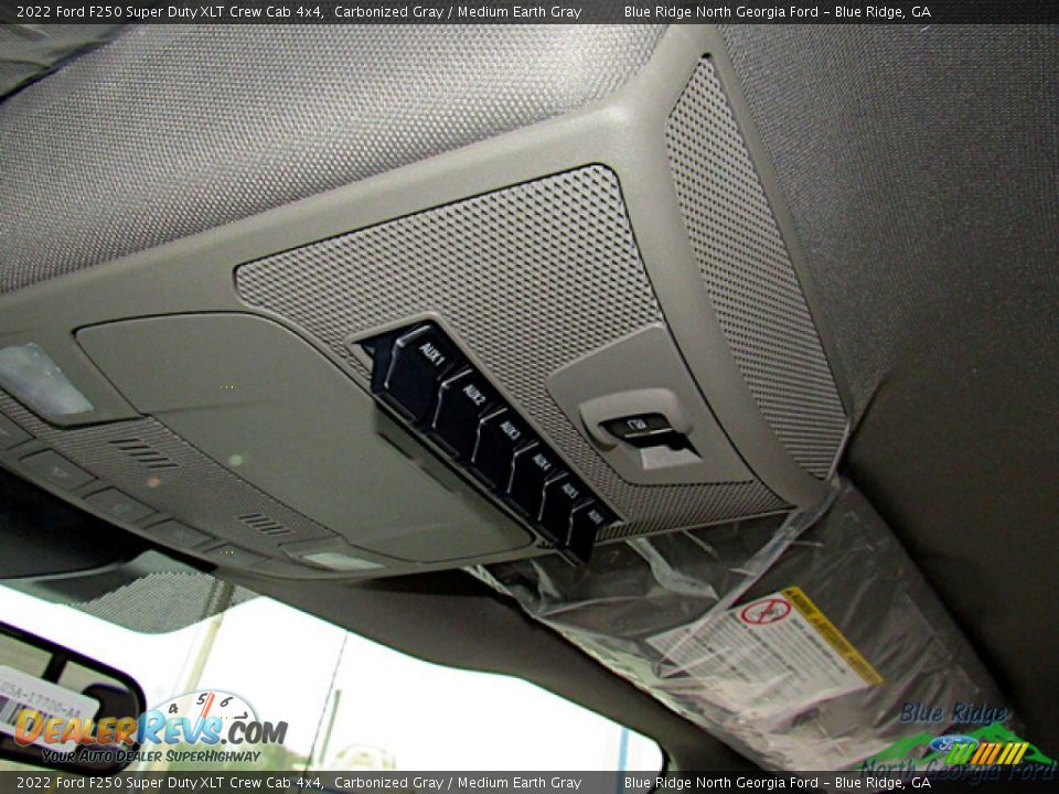2022 Ford F250 Super Duty XLT Crew Cab 4x4 Carbonized Gray / Medium Earth Gray Photo #23