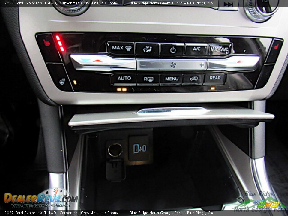 2022 Ford Explorer XLT 4WD Carbonized Gray Metallic / Ebony Photo #22