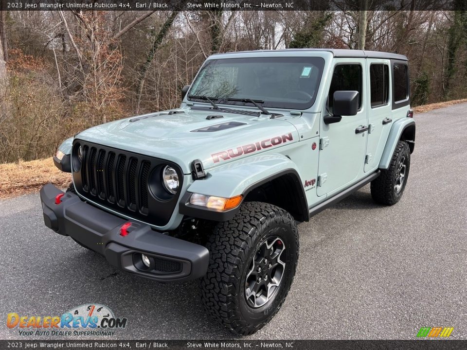 2023 Jeep Wrangler Unlimited Rubicon 4x4 Earl / Black Photo #2