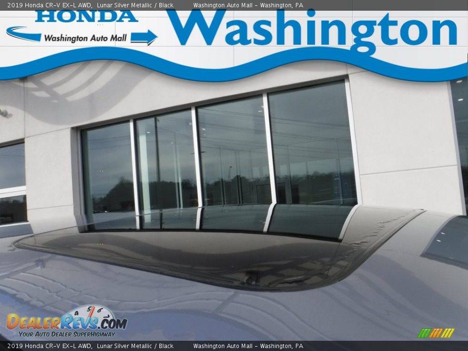 2019 Honda CR-V EX-L AWD Lunar Silver Metallic / Black Photo #3