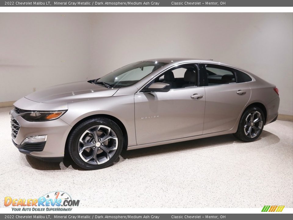 2022 Chevrolet Malibu LT Mineral Gray Metallic / Dark Atmosphere/Medium Ash Gray Photo #3