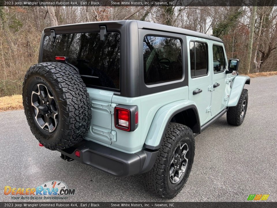 2023 Jeep Wrangler Unlimited Rubicon 4x4 Earl / Black Photo #6