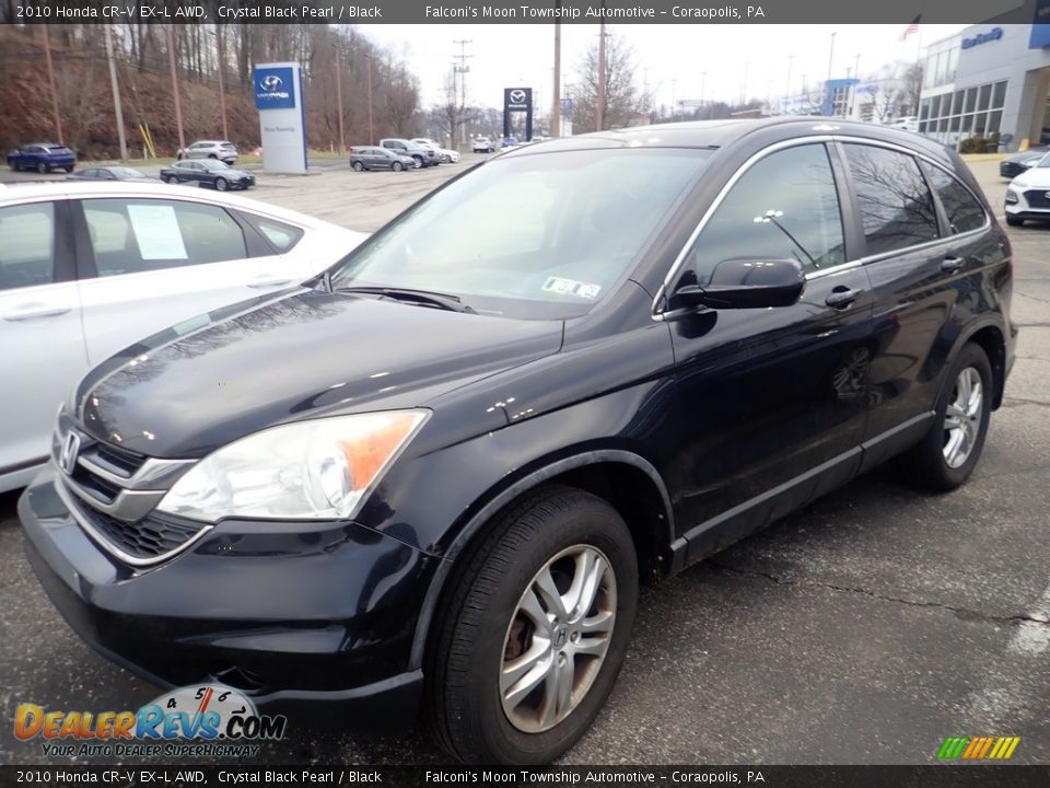 2010 Honda CR-V EX-L AWD Crystal Black Pearl / Black Photo #1