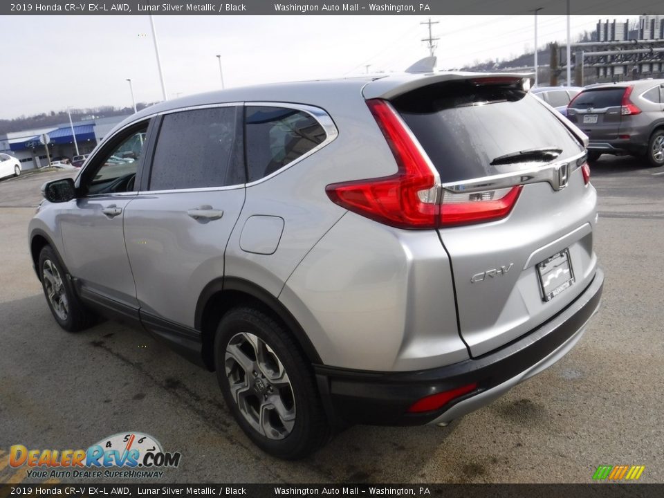 2019 Honda CR-V EX-L AWD Lunar Silver Metallic / Black Photo #8