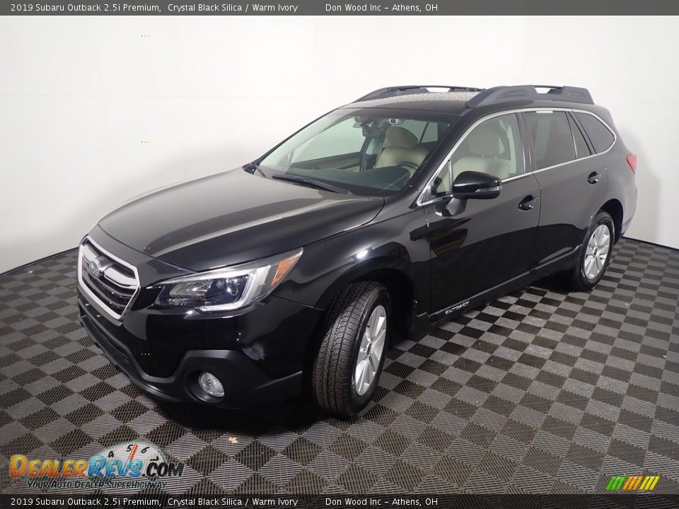 2019 Subaru Outback 2.5i Premium Crystal Black Silica / Warm Ivory Photo #8