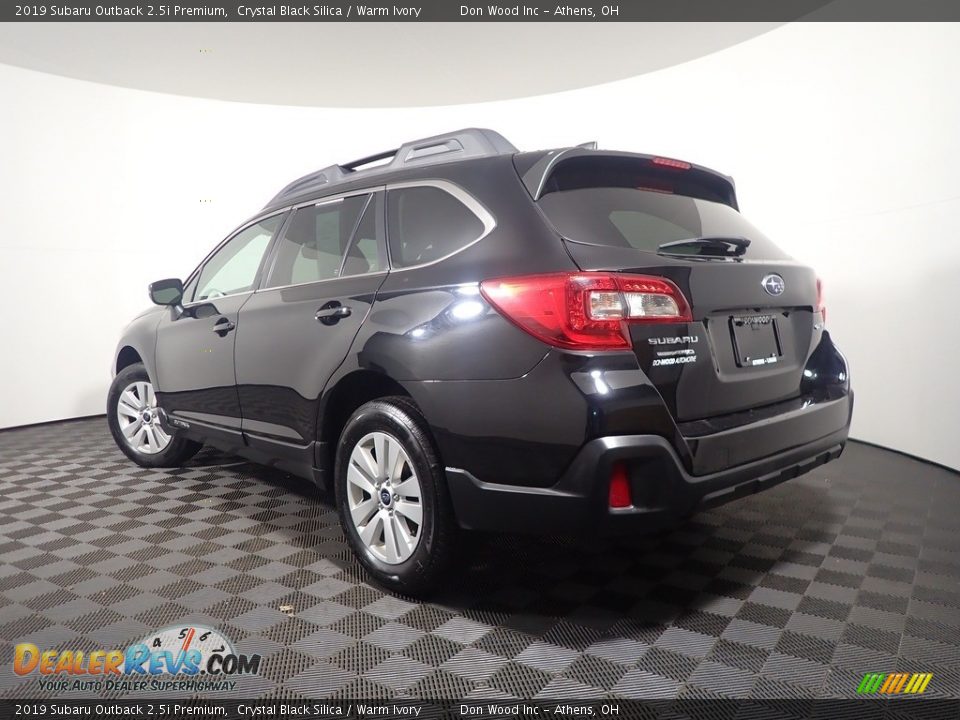 2019 Subaru Outback 2.5i Premium Crystal Black Silica / Warm Ivory Photo #9