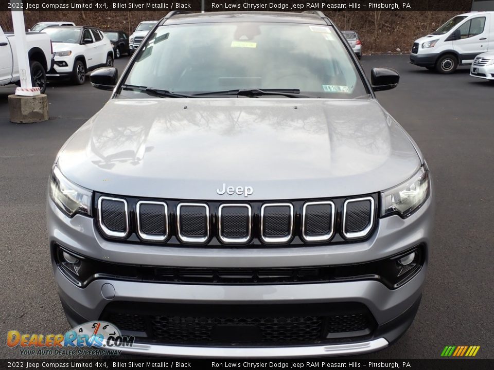 2022 Jeep Compass Limited 4x4 Billet Silver Metallic / Black Photo #9