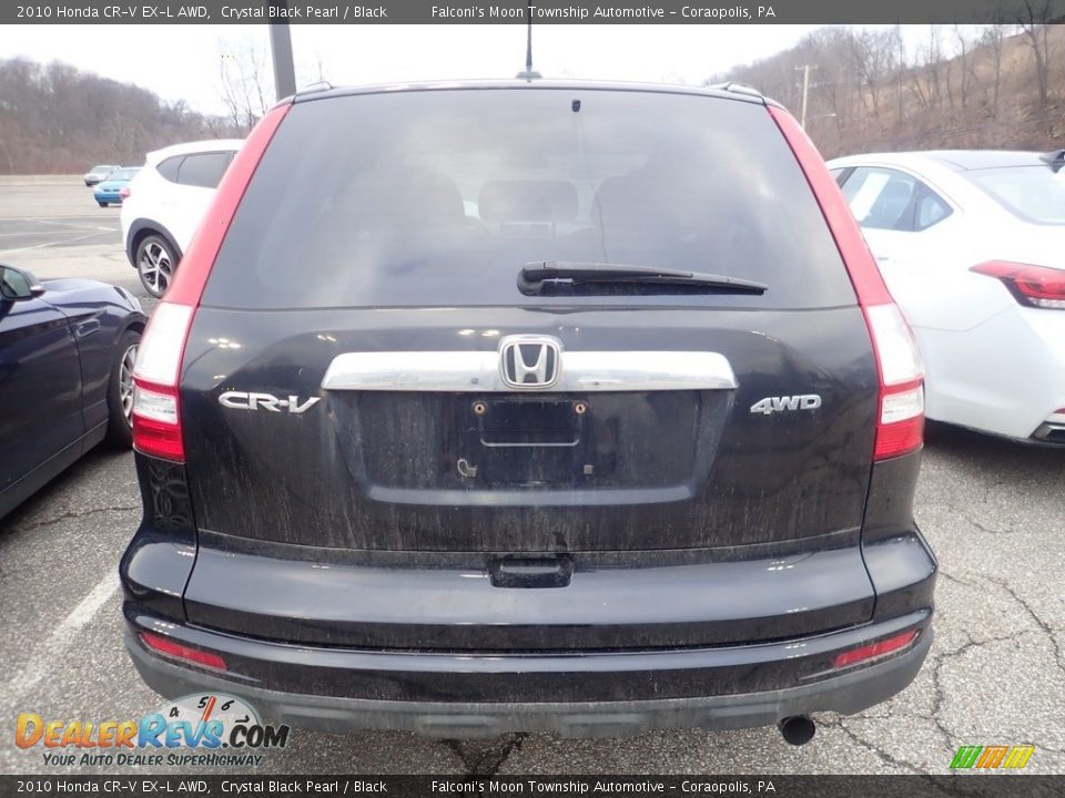 2010 Honda CR-V EX-L AWD Crystal Black Pearl / Black Photo #3