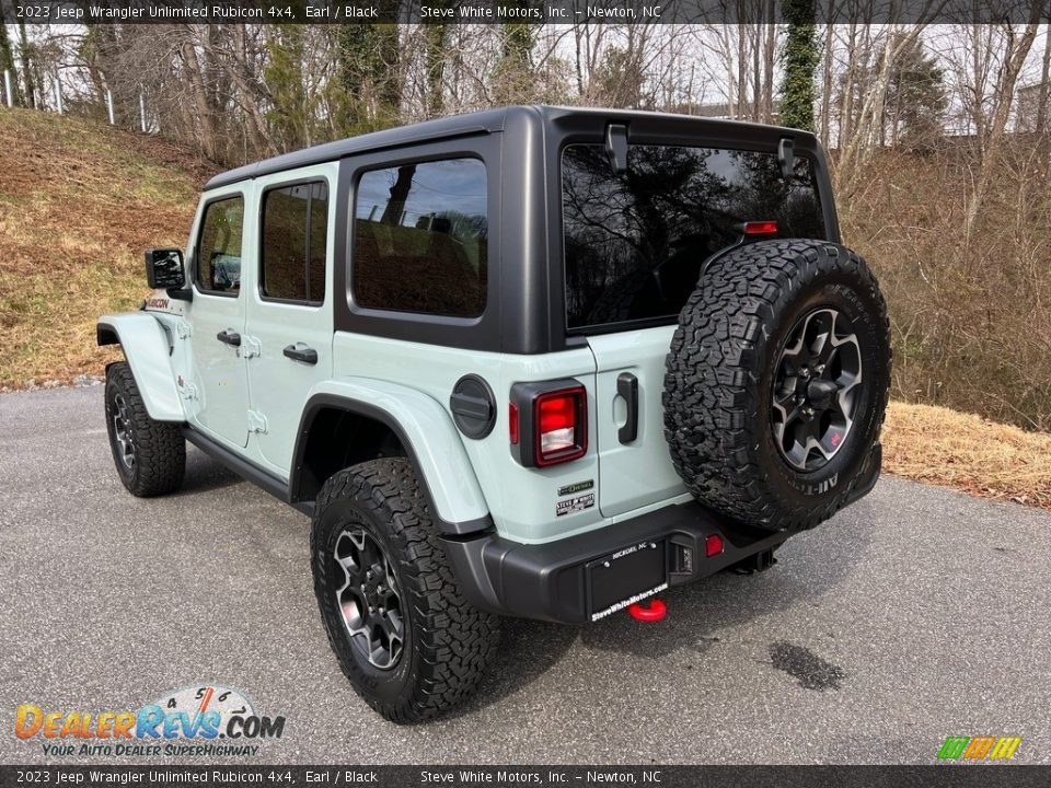 2023 Jeep Wrangler Unlimited Rubicon 4x4 Earl / Black Photo #9