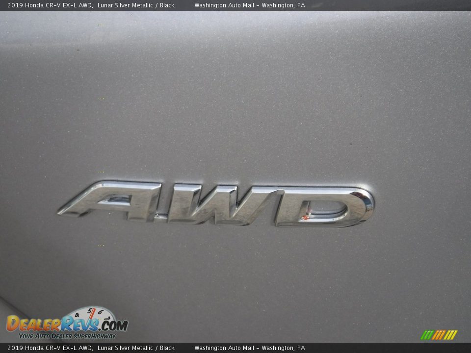 2019 Honda CR-V EX-L AWD Lunar Silver Metallic / Black Photo #10