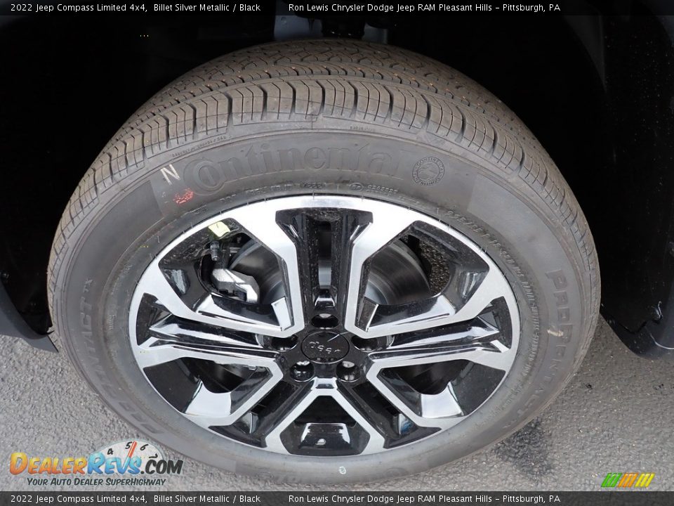 2022 Jeep Compass Limited 4x4 Billet Silver Metallic / Black Photo #10