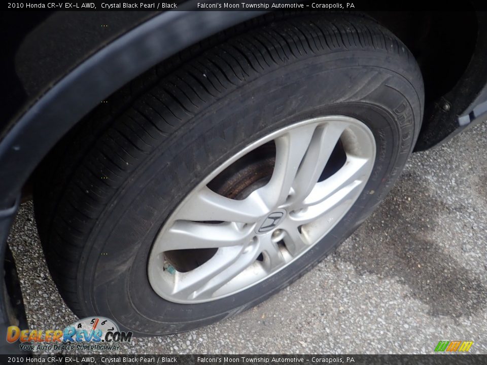 2010 Honda CR-V EX-L AWD Crystal Black Pearl / Black Photo #5