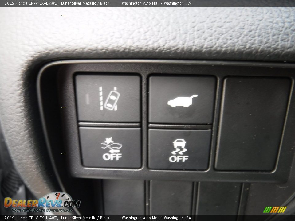 2019 Honda CR-V EX-L AWD Lunar Silver Metallic / Black Photo #13