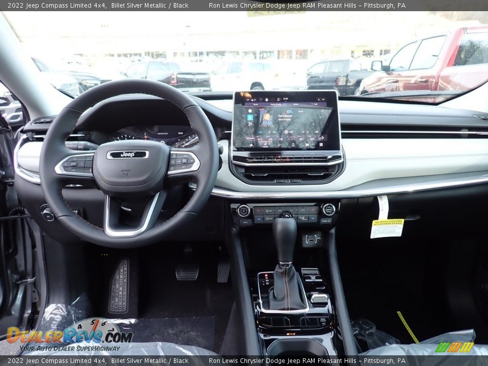 2022 Jeep Compass Limited 4x4 Billet Silver Metallic / Black Photo #13