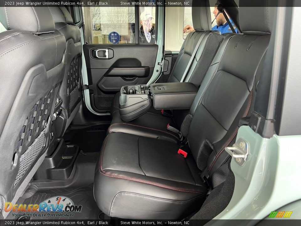 Rear Seat of 2023 Jeep Wrangler Unlimited Rubicon 4x4 Photo #13