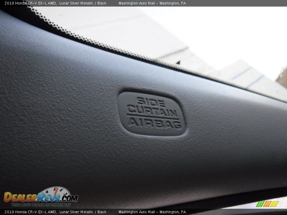 2019 Honda CR-V EX-L AWD Lunar Silver Metallic / Black Photo #14