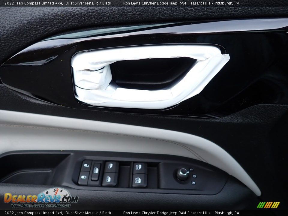 2022 Jeep Compass Limited 4x4 Billet Silver Metallic / Black Photo #15