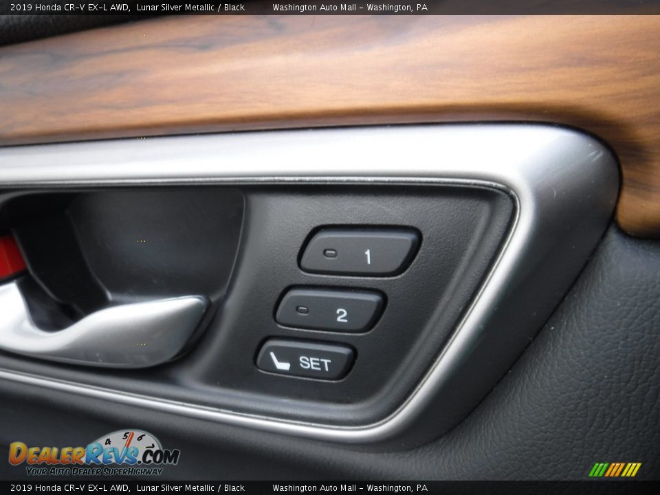 2019 Honda CR-V EX-L AWD Lunar Silver Metallic / Black Photo #16