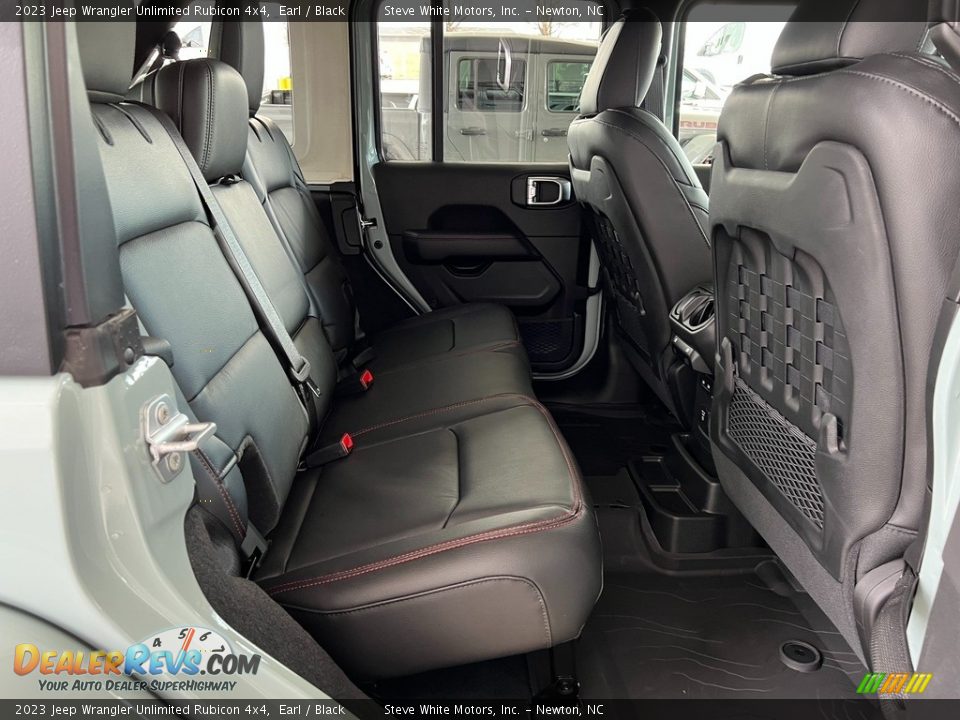 Rear Seat of 2023 Jeep Wrangler Unlimited Rubicon 4x4 Photo #16