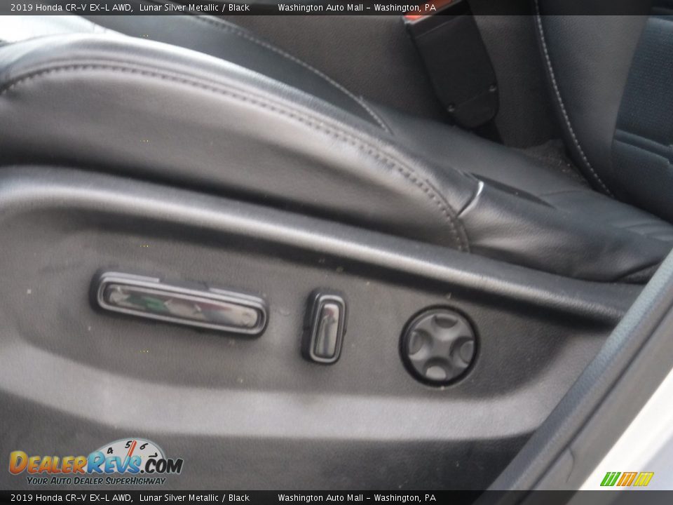 2019 Honda CR-V EX-L AWD Lunar Silver Metallic / Black Photo #18