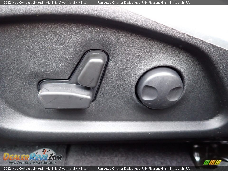 2022 Jeep Compass Limited 4x4 Billet Silver Metallic / Black Photo #17