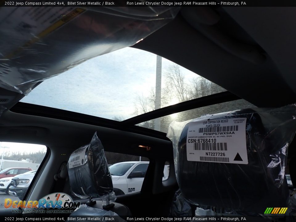 2022 Jeep Compass Limited 4x4 Billet Silver Metallic / Black Photo #18