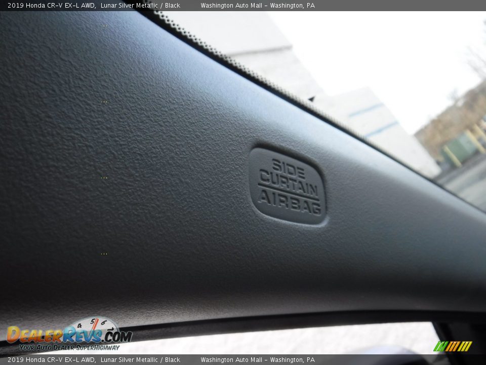 2019 Honda CR-V EX-L AWD Lunar Silver Metallic / Black Photo #20
