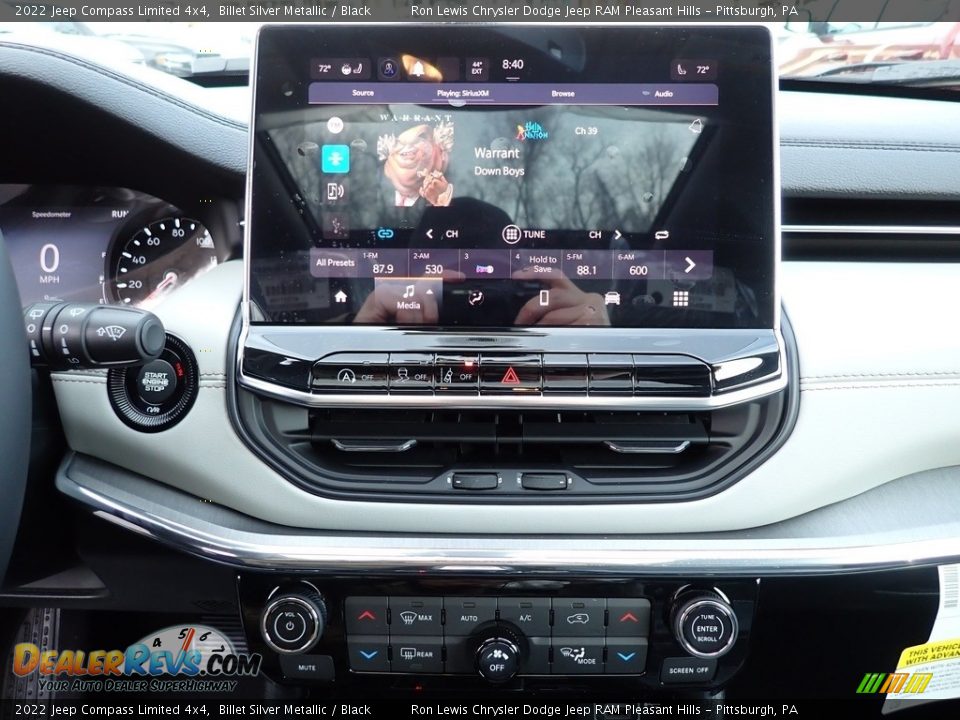 2022 Jeep Compass Limited 4x4 Billet Silver Metallic / Black Photo #20