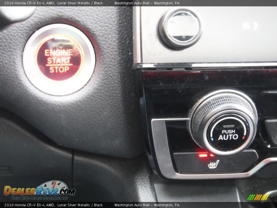 2019 Honda CR-V EX-L AWD Lunar Silver Metallic / Black Photo #22